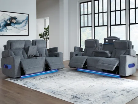 studio cave sofa and loveseat
