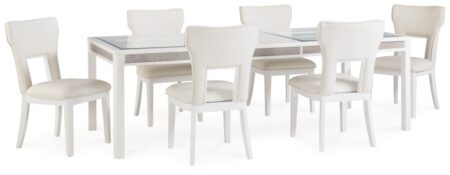 chalanna dining table and 6 chairs