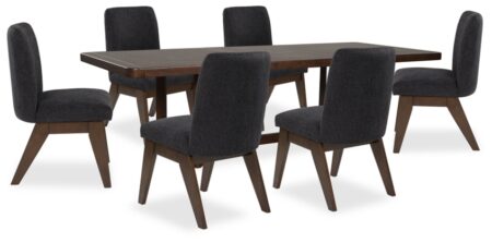 dilenno dining table and 6 chairs