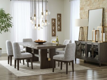 burkhaus dining table and 6 chairs